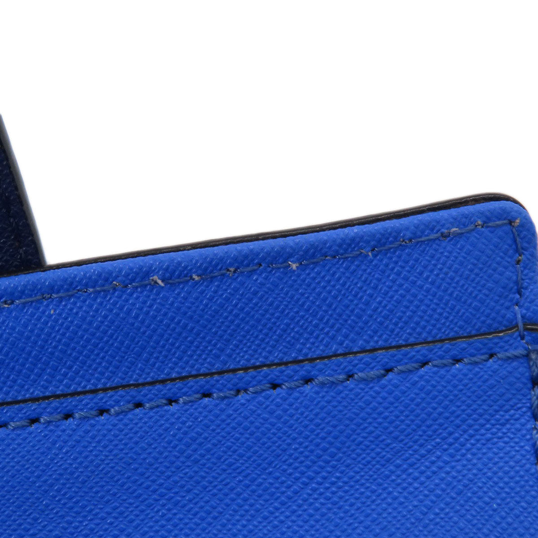 Kate Spade Handbag PVC blue 2WAY Women Used Authentic
