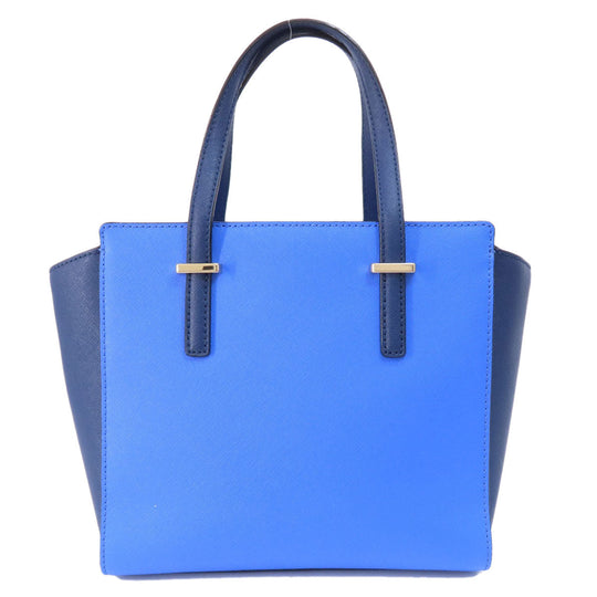 Kate Spade Handbag PVC blue 2WAY Women Used Authentic