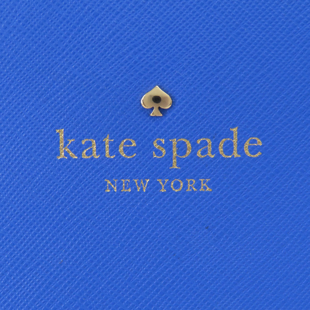 Kate Spade Handbag PVC blue 2WAY Women Used Authentic