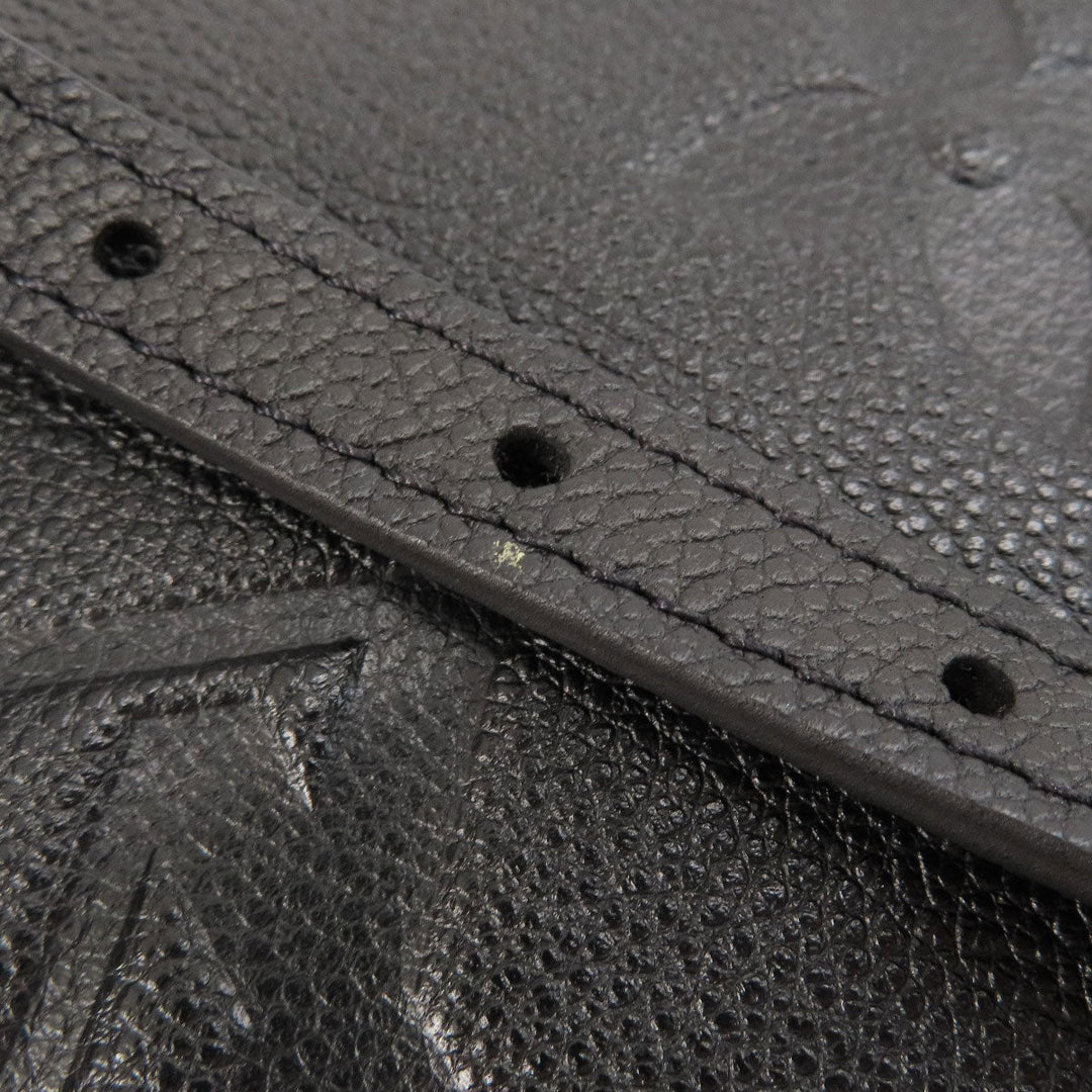 LOUIS VUITTON Handbag M58916 Monogram Ann Platt black Petit Palais PM Emplant Women Used Authentic