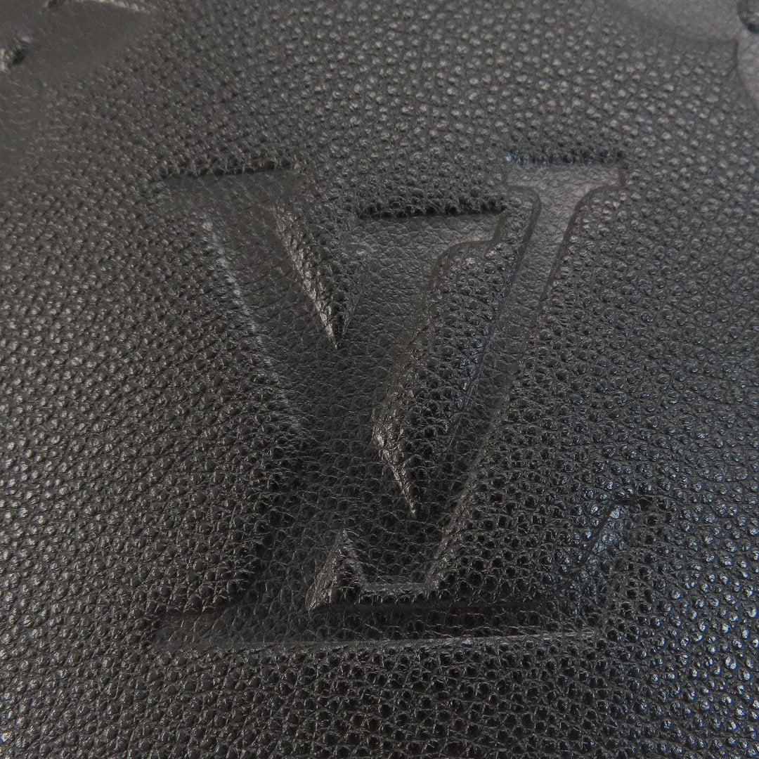LOUIS VUITTON Handbag M58916 Monogram Ann Platt black Petit Palais PM Emplant Women Used Authentic
