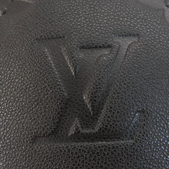 LOUIS VUITTON Handbag M58916 Monogram Ann Platt black Petit Palais PM Emplant Women Used Authentic