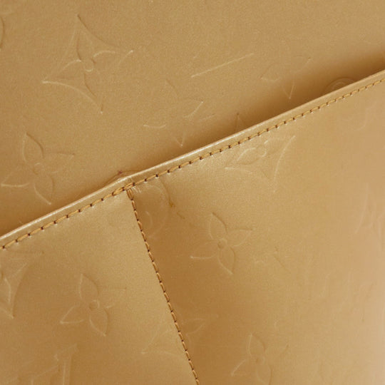 LOUIS VUITTON Shoulder Bag M55167 Monogram mat gold Sutter Ambre