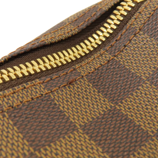 LOUIS VUITTON Boston Duffel bag N41414 Damier canvas Brown Keepall bandouliere55 Damier Ebene Women Used Authentic