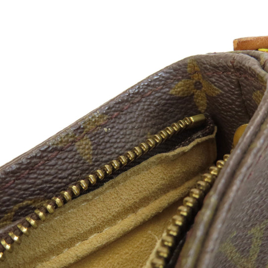 LOUIS VUITTON Tote Bag M51145 Monogram canvas Brown LoopingGM Monogram Women Used Authentic