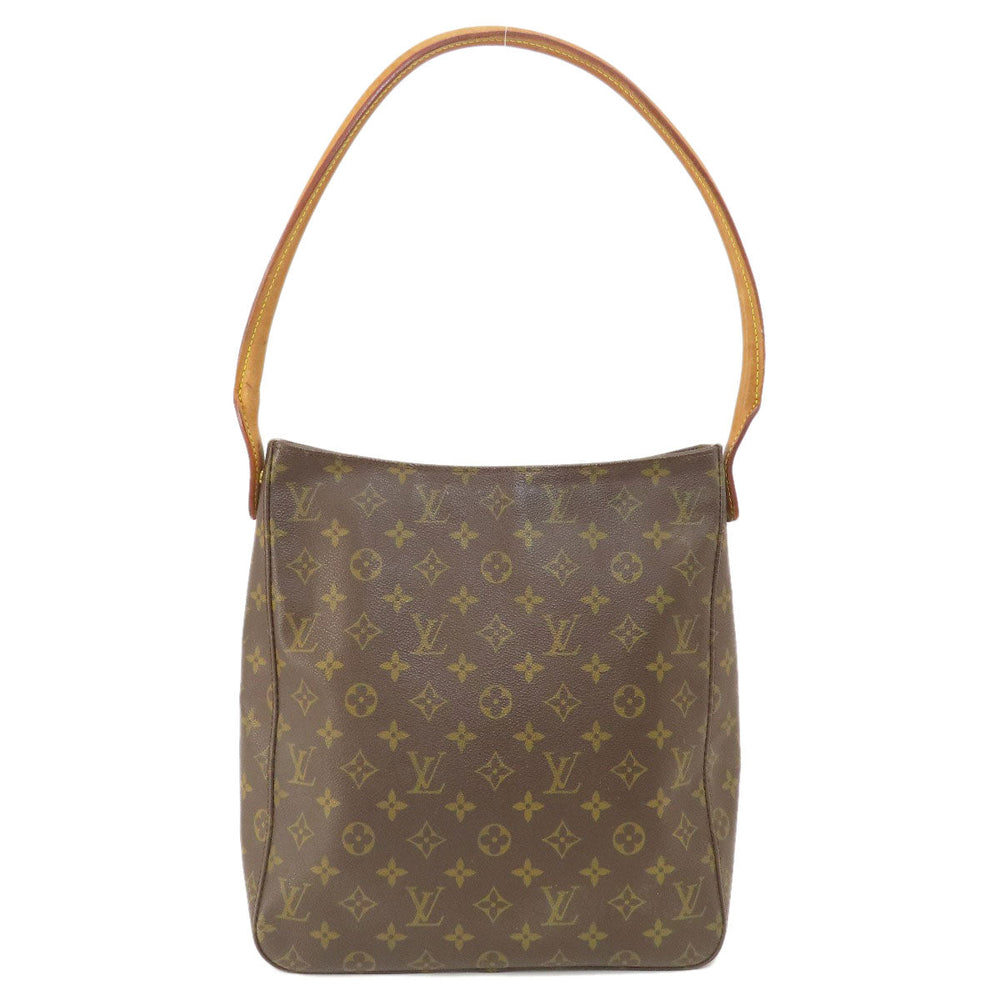 LOUIS VUITTON Tote Bag M51145 Monogram canvas Brown LoopingGM Monogram Women Used Authentic