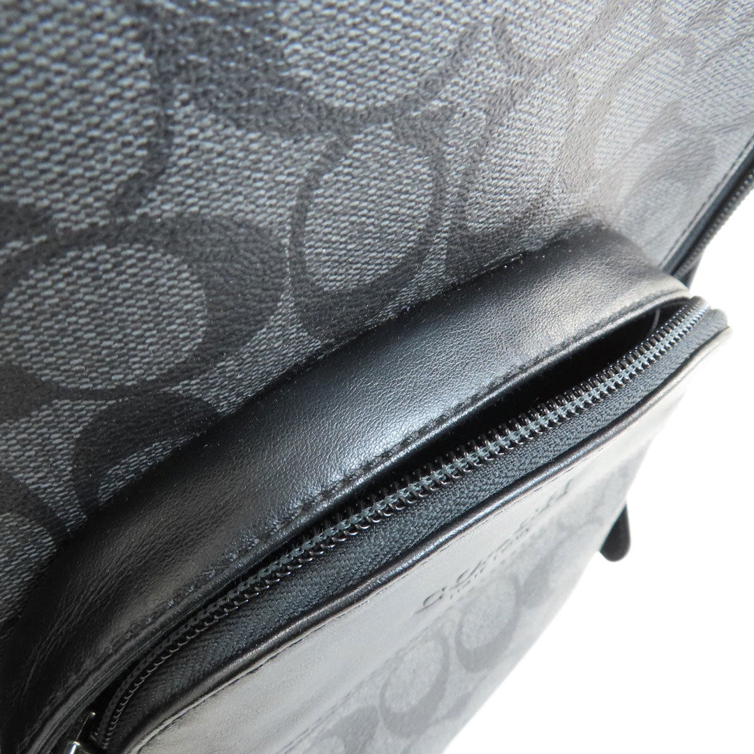 COACH Sling bag F39942 PVC gray Signature