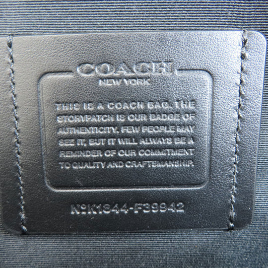 COACH Sling bag F39942 PVC gray Signature