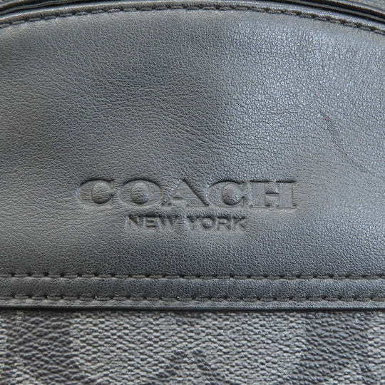 COACH Sling bag F39942 PVC gray Signature
