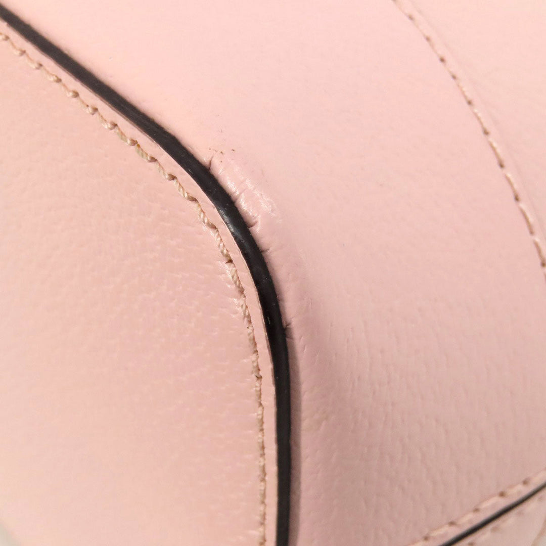 Kate Spade Handbag leather pink 2WAY Women Used Authentic