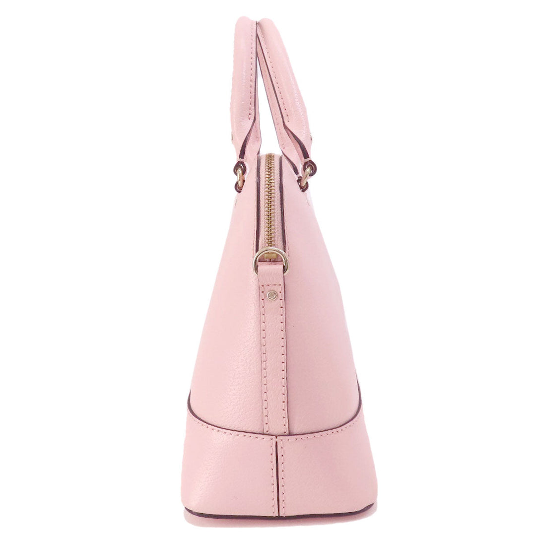 Kate Spade Handbag leather pink 2WAY Women Used Authentic