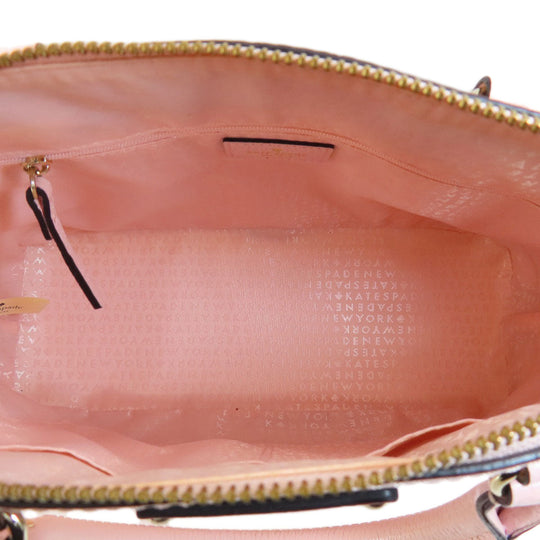 Kate Spade Handbag leather pink 2WAY Women Used Authentic