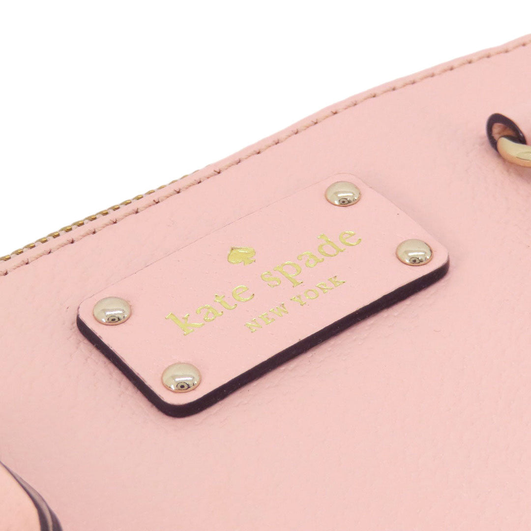 Kate Spade Handbag leather pink 2WAY Women Used Authentic