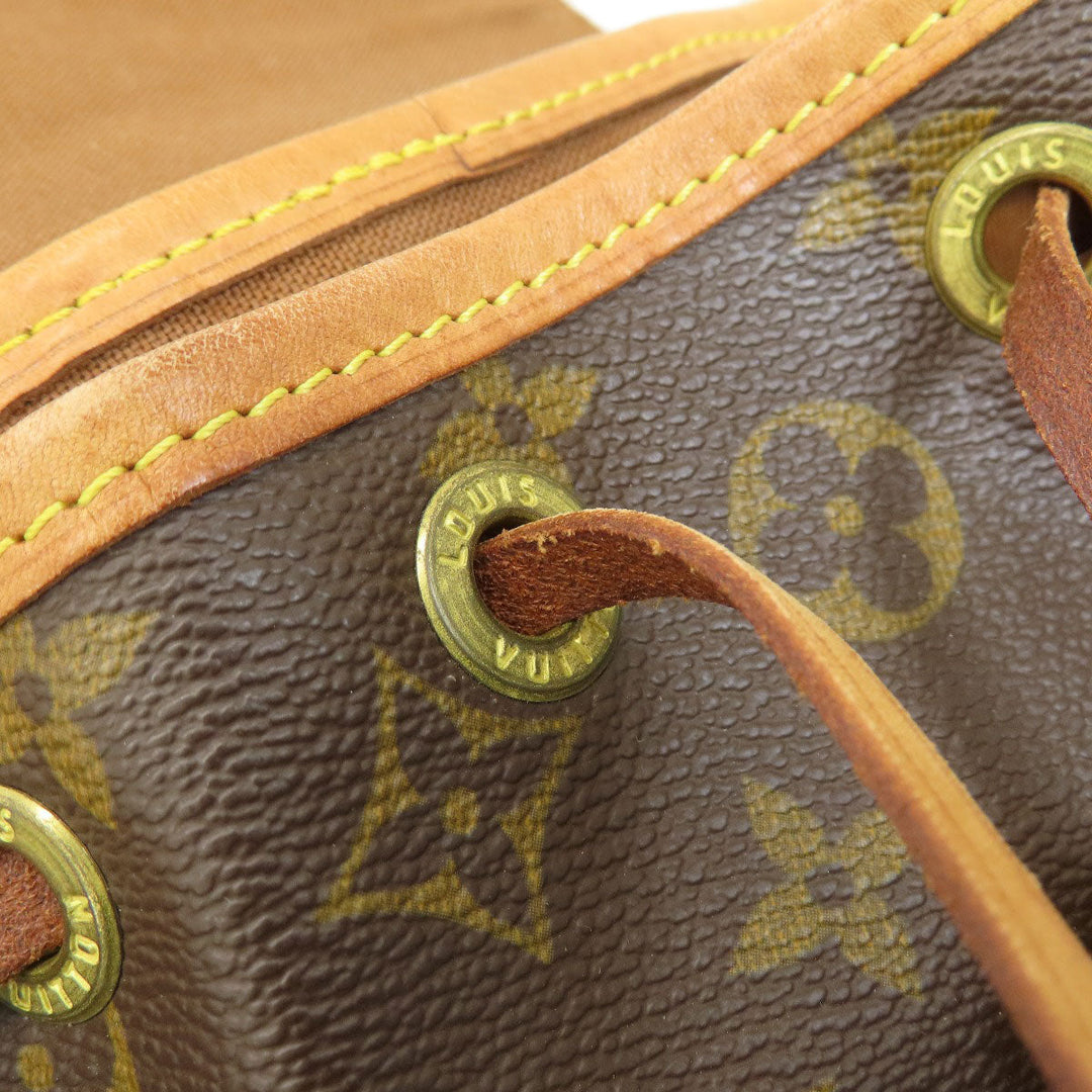 LOUIS VUITTON Backpack M51137 Monogram canvas Brown Mini Montsouris Monogram Women Used Authentic