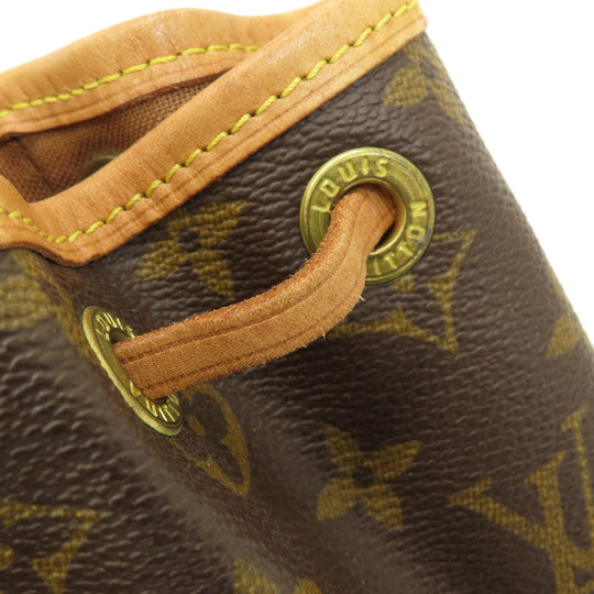 LOUIS VUITTON Backpack M51137 Monogram canvas Brown Mini Montsouris Monogram Women Used Authentic