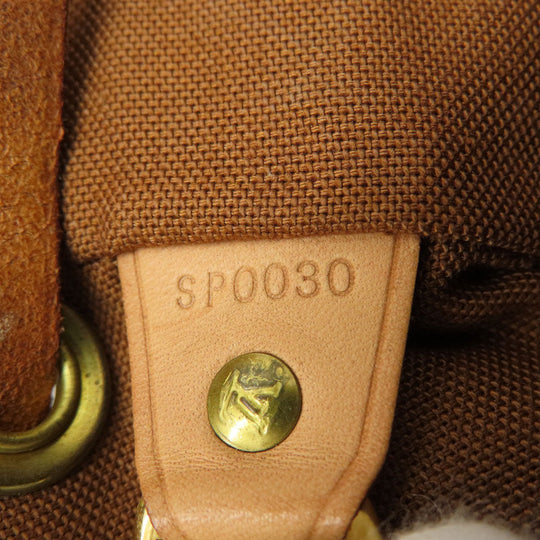 LOUIS VUITTON Backpack M51137 Monogram canvas Brown Mini Montsouris Monogram Women Used Authentic