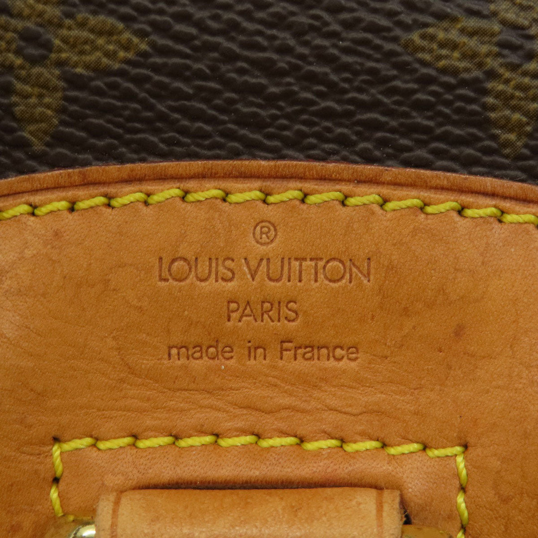 LOUIS VUITTON Backpack M51137 Monogram canvas Brown Mini Montsouris Monogram Women Used Authentic