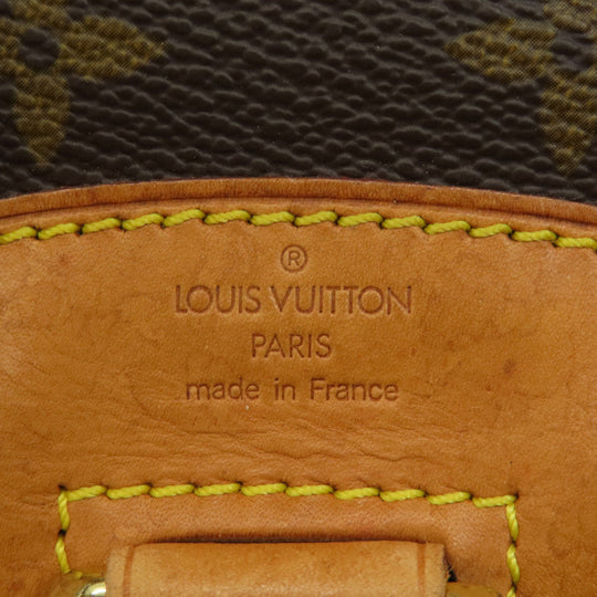 LOUIS VUITTON Backpack M51137 Monogram canvas Brown Mini Montsouris Monogram Women Used Authentic