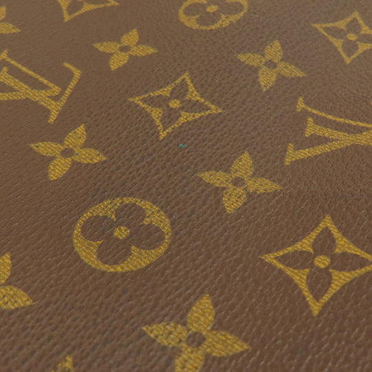 LOUIS VUITTON Shoulder Bag M42254 Monogram canvas Brown Saumur L Monogram Women Used Authentic