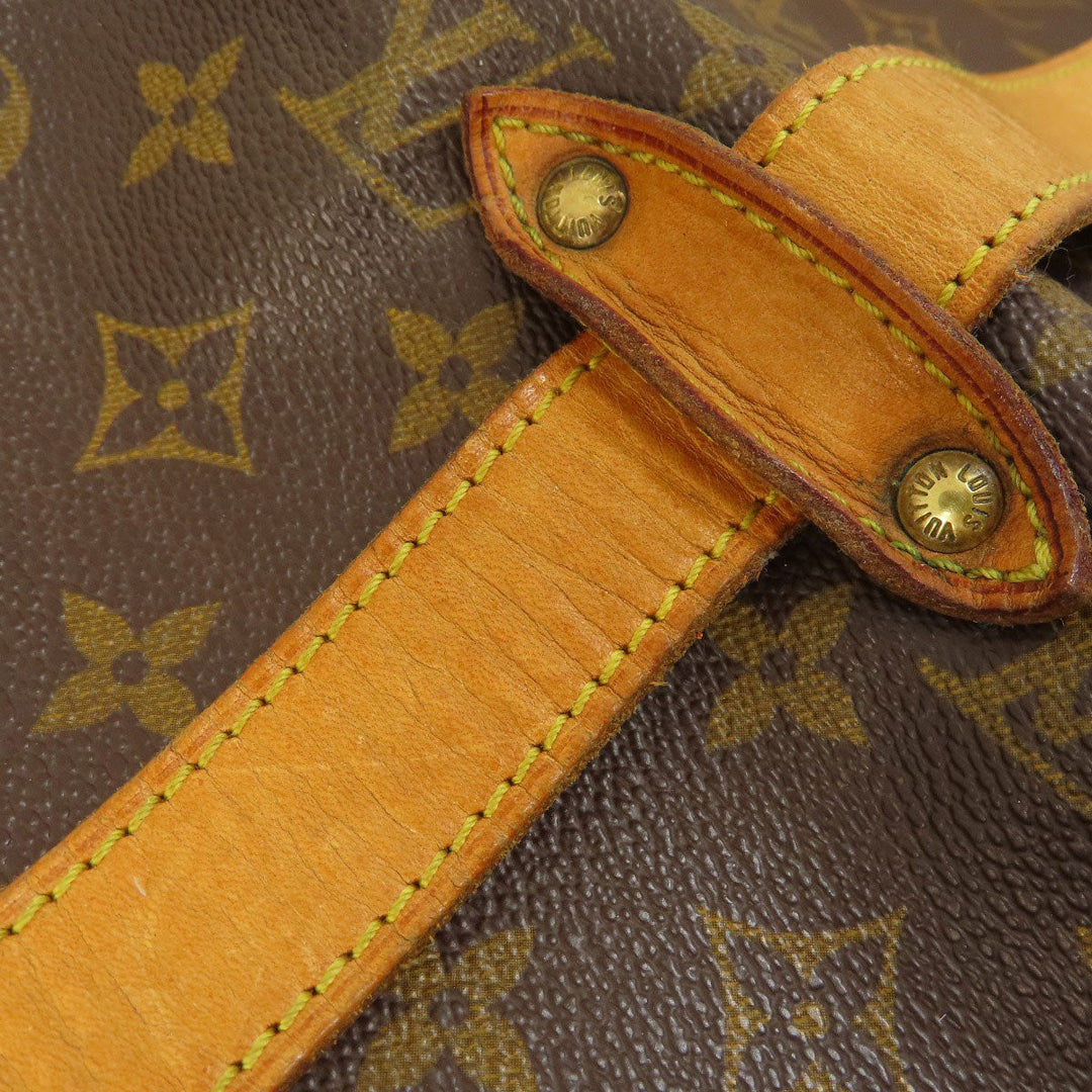 LOUIS VUITTON Shoulder Bag M42254 Monogram canvas Brown Saumur L Monogram Women Used Authentic
