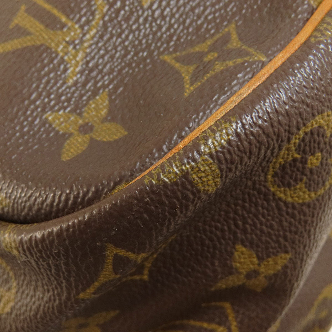 LOUIS VUITTON Shoulder Bag M42254 Monogram canvas Brown Saumur L Monogram Women Used Authentic