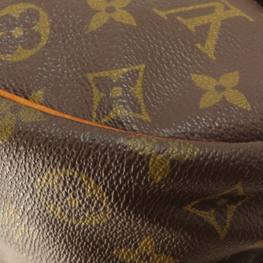 LOUIS VUITTON Shoulder Bag M42254 Monogram canvas Brown Saumur L Monogram Women Used Authentic