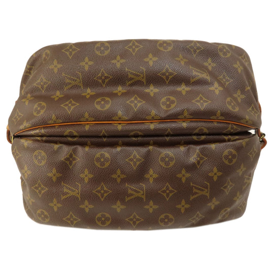 LOUIS VUITTON Shoulder Bag M42254 Monogram canvas Brown Saumur L Monogram Women Used Authentic