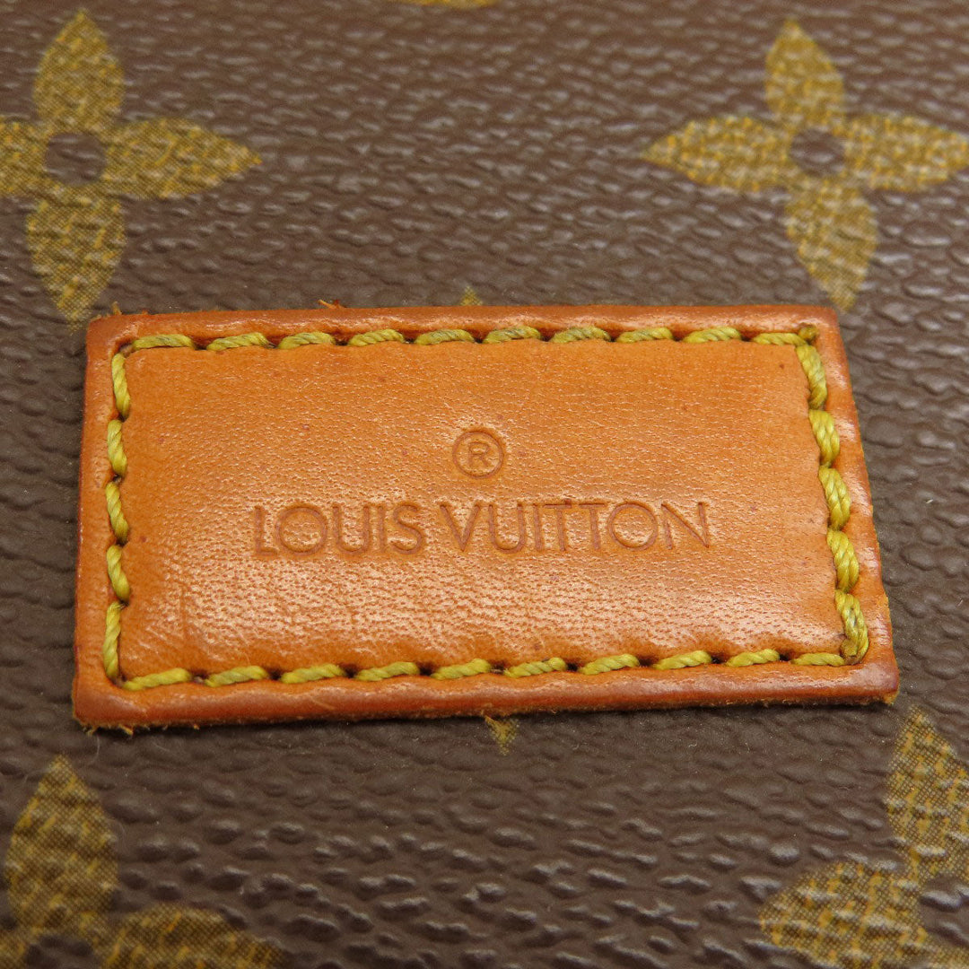 LOUIS VUITTON Shoulder Bag M42254 Monogram canvas Brown Saumur L Monogram Women Used Authentic