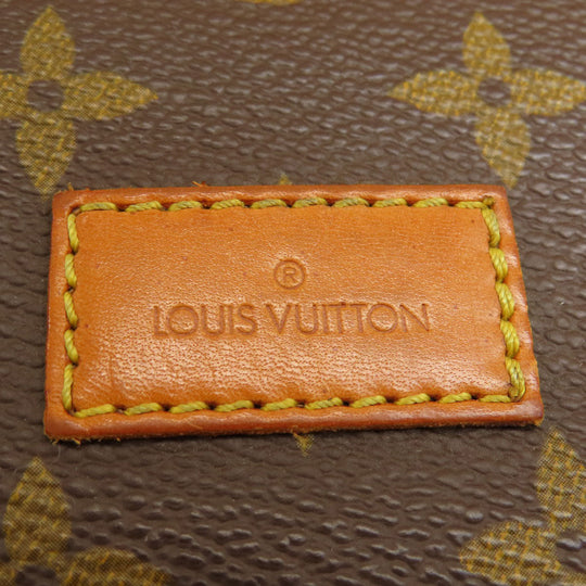 LOUIS VUITTON Shoulder Bag M42254 Monogram canvas Brown Saumur L Monogram Women Used Authentic