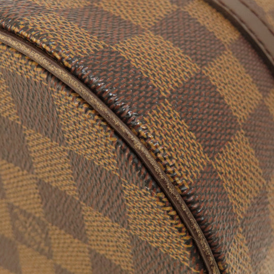 LOUIS VUITTON Handbag N51304 Damier canvas Brown Papillon 26 Damier Ebene Women Used Authentic