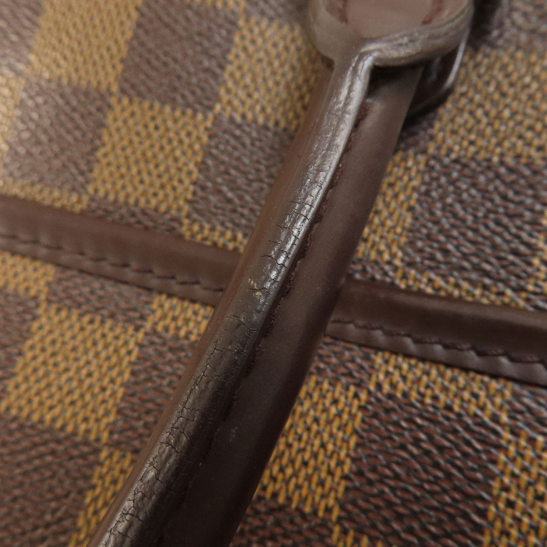 LOUIS VUITTON Handbag N51282 Damier canvas Brown Saria Horizontal Damier Ebene