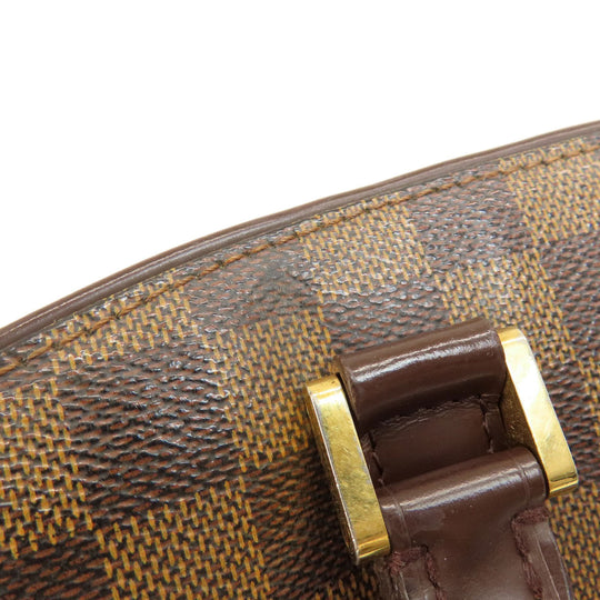 LOUIS VUITTON Handbag N51282 Damier canvas Brown Saria Horizontal Damier Ebene