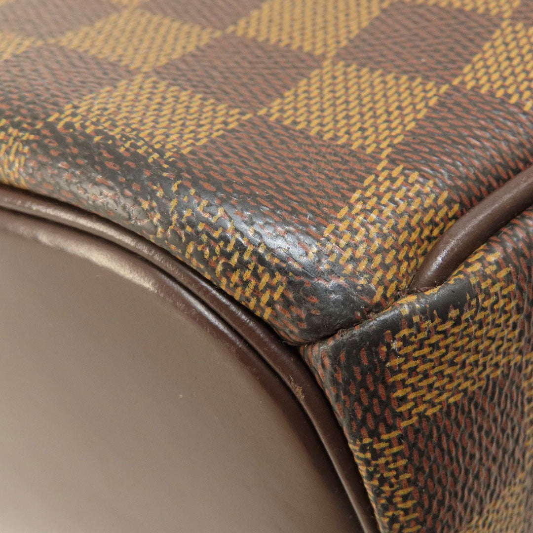 LOUIS VUITTON Handbag N51282 Damier canvas Brown Saria Horizontal Damier Ebene