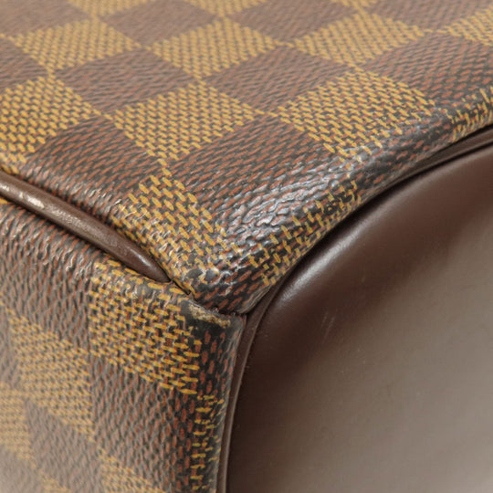 LOUIS VUITTON Handbag N51282 Damier canvas Brown Saria Horizontal Damier Ebene