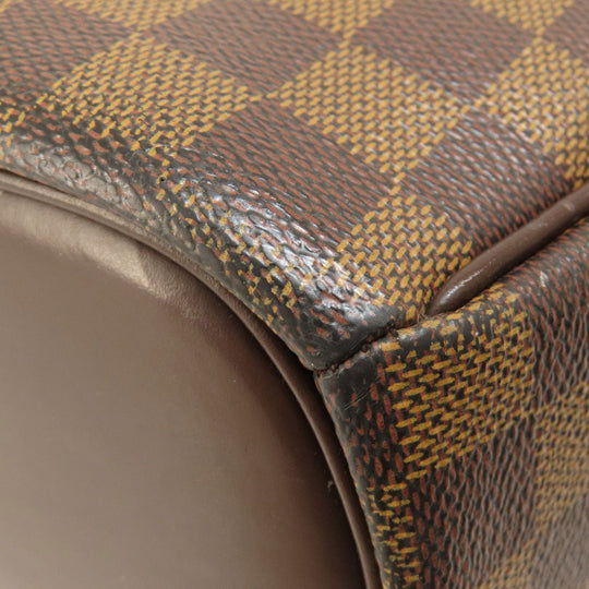LOUIS VUITTON Handbag N51282 Damier canvas Brown Saria Horizontal Damier Ebene