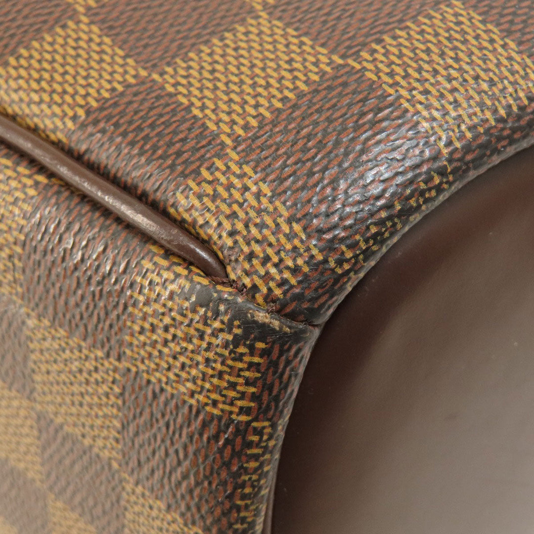 LOUIS VUITTON Handbag N51282 Damier canvas Brown Saria Horizontal Damier Ebene