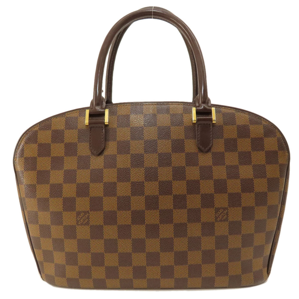 LOUIS VUITTON Handbag N51282 Damier canvas Brown Saria Horizontal Damier Ebene