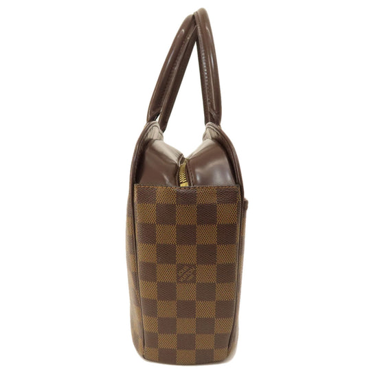LOUIS VUITTON Handbag N51282 Damier canvas Brown Saria Horizontal Damier Ebene