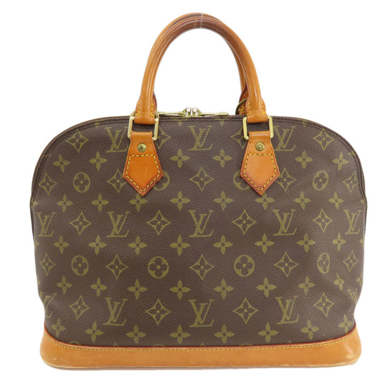 LOUIS VUITTON Handbag M51130 Monogram canvas Brown Alma monogram Women Used Authentic