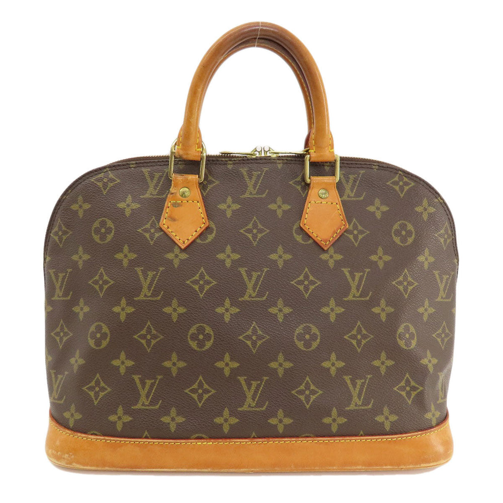 LOUIS VUITTON Handbag M51130 Monogram canvas Brown Alma monogram Women Used Authentic