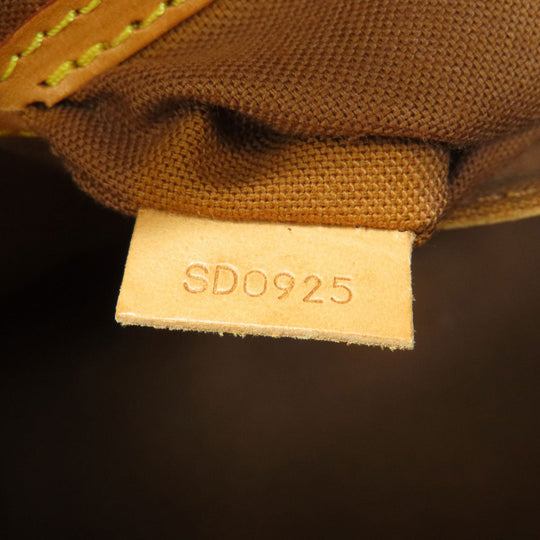 LOUIS VUITTON Handbag M51130 Monogram canvas Brown Alma monogram Women Used Authentic