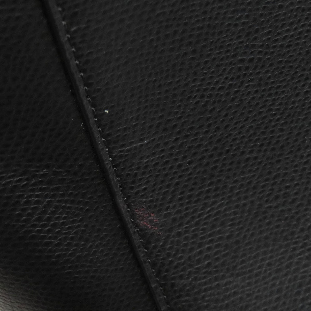 COACH Tote Bag F36606 PVC black logo Women Used Authentic