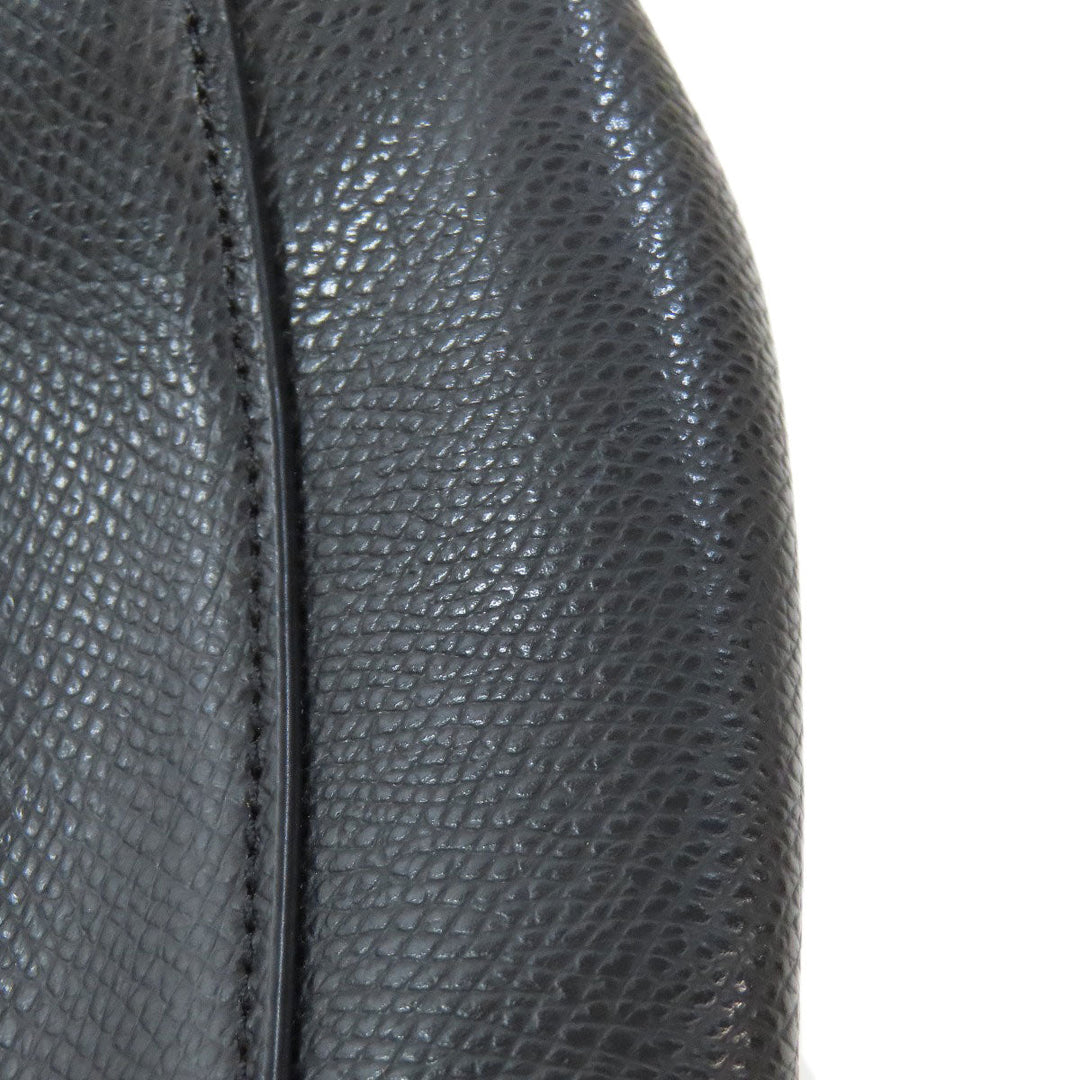 COACH Tote Bag F36606 PVC black logo Women Used Authentic