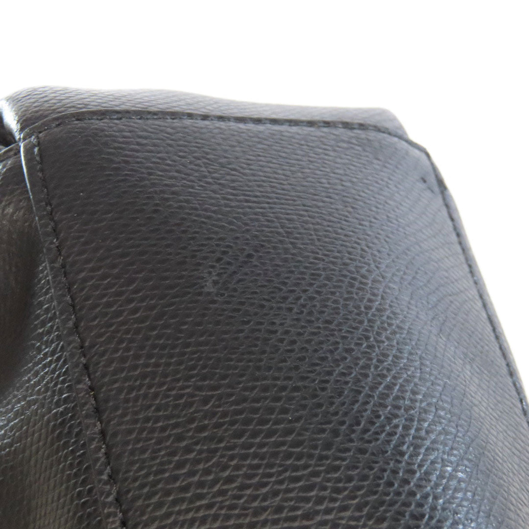 COACH Tote Bag F36606 PVC black logo Women Used Authentic