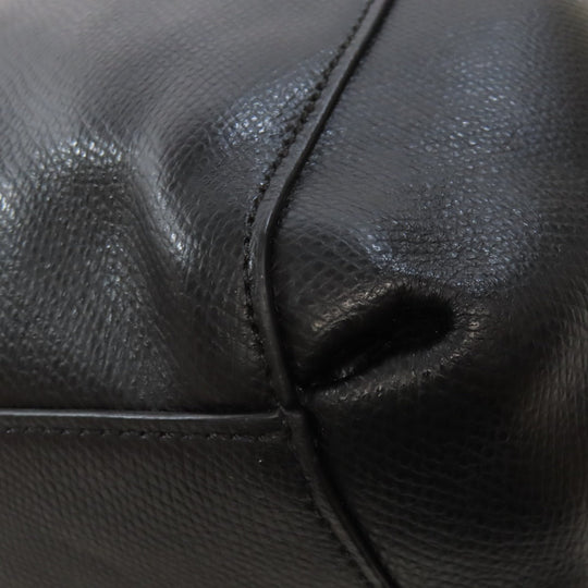 COACH Tote Bag F36606 PVC black logo Women Used Authentic