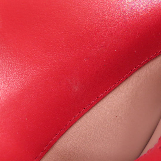 Kate Spade Shoulder Bag PVC Red logo Women Used Authentic