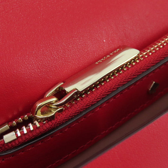Kate Spade Shoulder Bag PVC Red logo Women Used Authentic