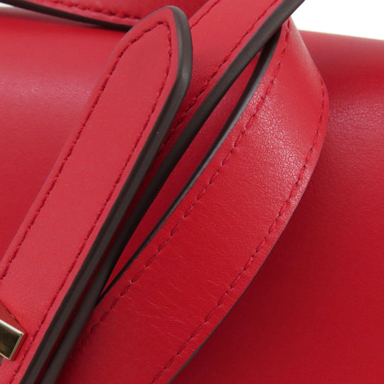 Kate Spade Shoulder Bag PVC Red logo Women Used Authentic