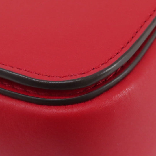 Kate Spade Shoulder Bag PVC Red logo Women Used Authentic