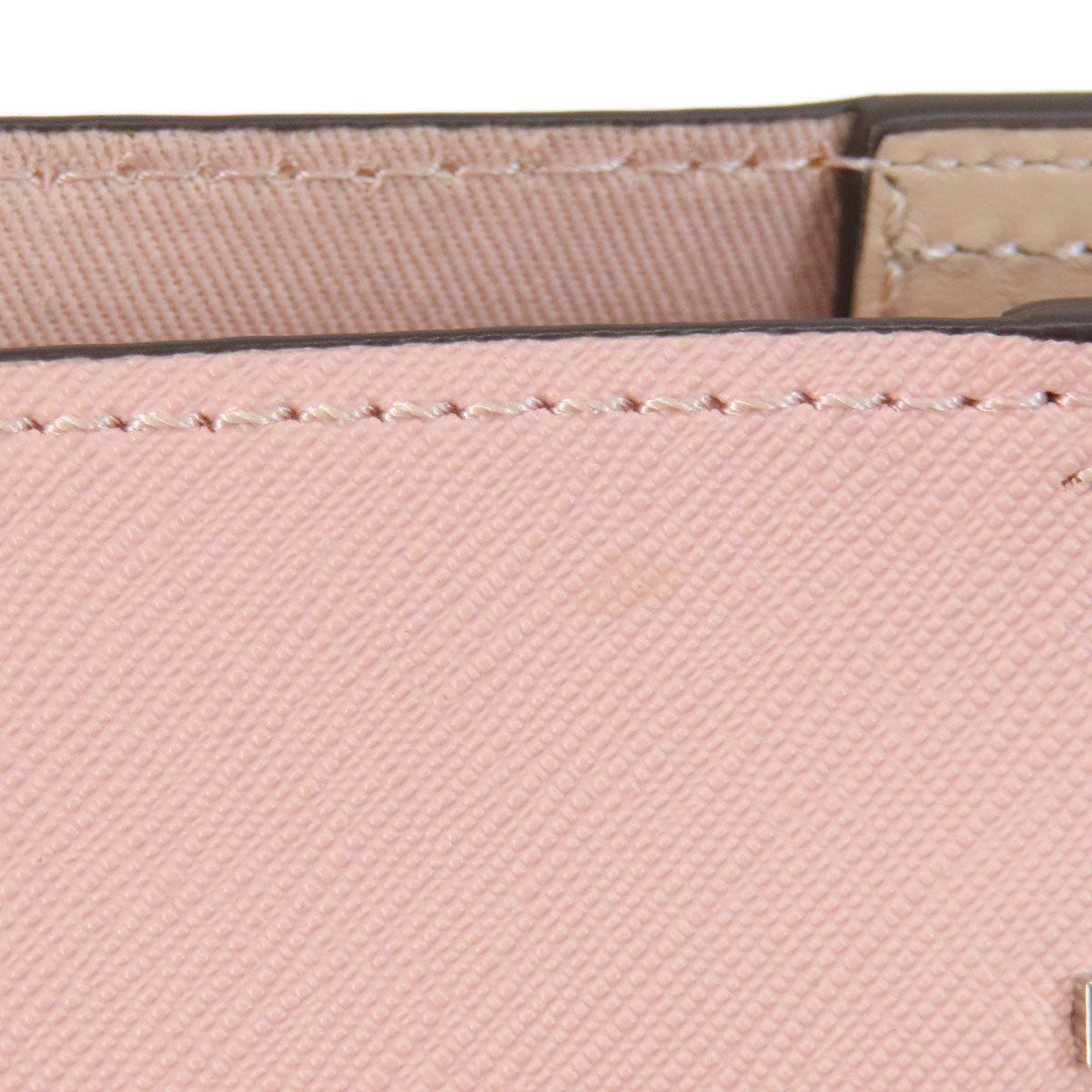 MICHAEL KORS Tote Bag PVC pink logo 2WAY Women Used Authentic